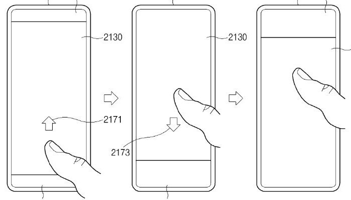 Nuovi brevetti Samsung: smartphone senza cornici e lettore di impronte a schermo