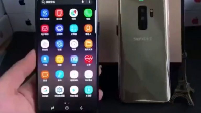 Altro Samsung Galaxy S9+ cinese si mostra in video