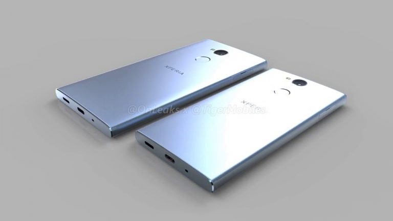 Sony Xperia XA2 e XA2 Ultra, render a 360° dei prodotti