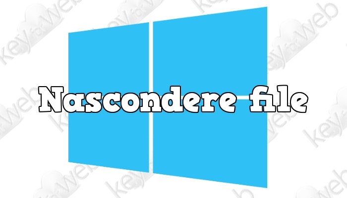 Come nascondere file su Windows