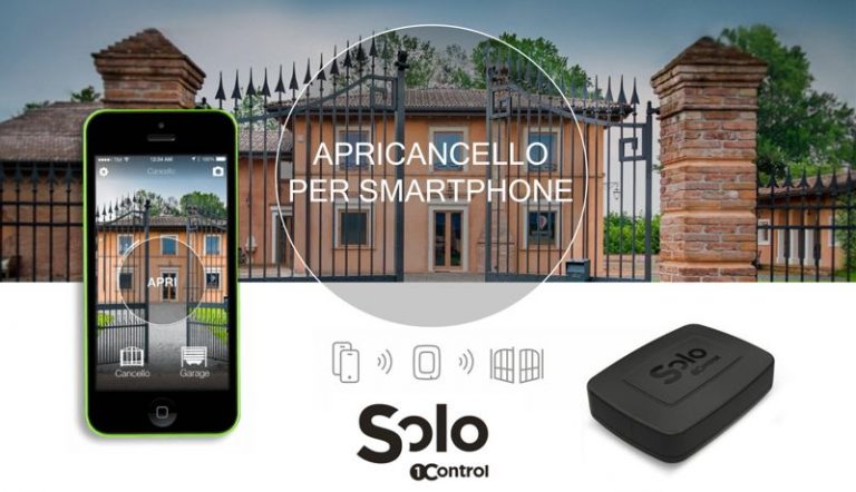 Recensione 1Control Solo cancelli e garage ora si possono aprire direttamente dallo smartphone