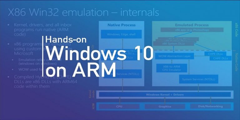 Windows 10 on ARM