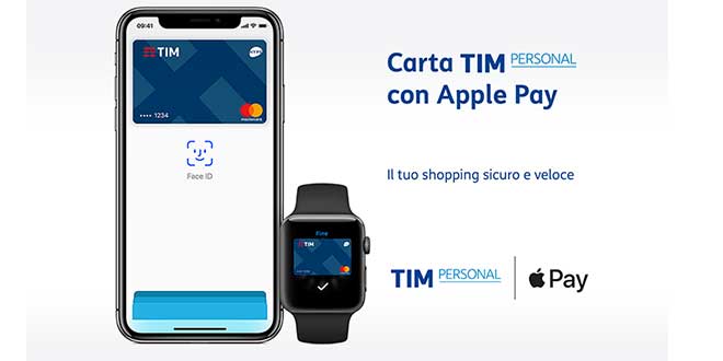 Apple Pay supporta adesso TIM Personal e Allianz