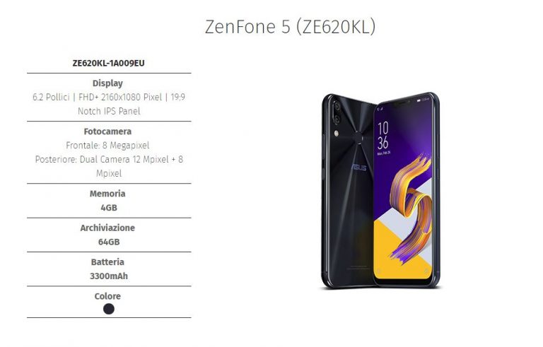 ASUS ZenFone 5, sconto di 50€ valido oggi e domani