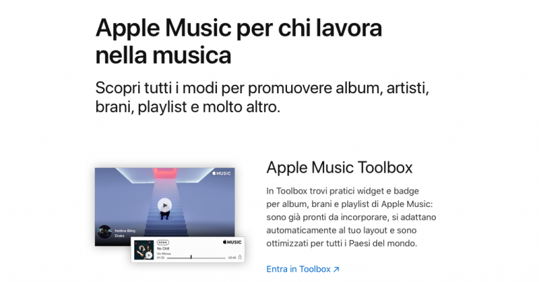 Come creare i widget web di Apple Music