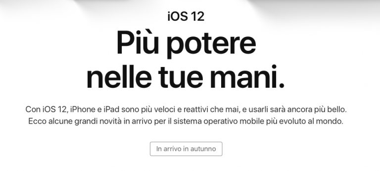 iOS 12