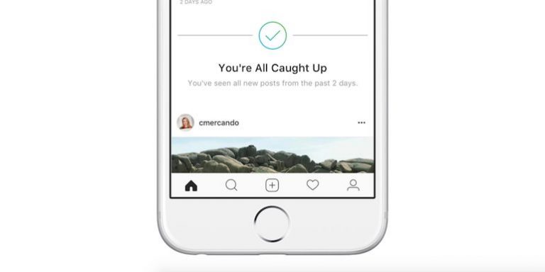 Instagram rilascia la nuova funzione “You’re all Caught Up”