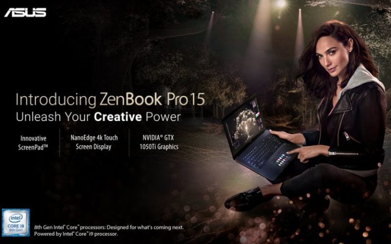 Asus lancia ZenBook Pro 15, ZenBook S e ZenBook 13 con Intel 8th gen