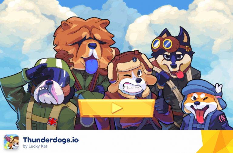 Thunderdogs.io è il nuovo gioco dell’acclamata serie, in esclusiva sul web da Poki