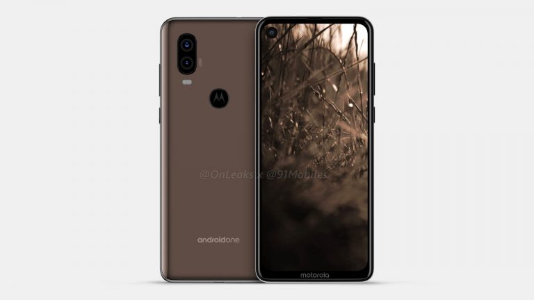 Motorola P40: i render del nuovo modello svelano il buco sullo schermo