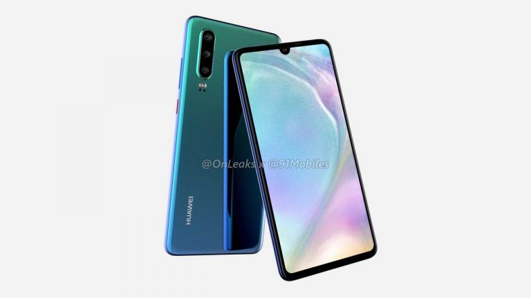 Huawei P30: prime immagini e render video