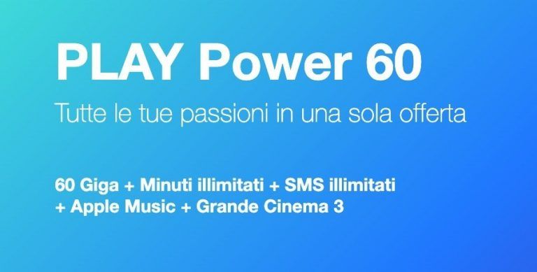 Tre PLAY Power 60: la nuova offerta con tanti giga e cinema incluso