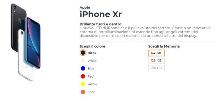 come avere iPhone XR con Wind