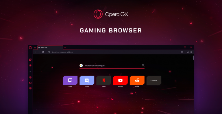 Opera GX: un nuovo browser presentato all’E3 2019