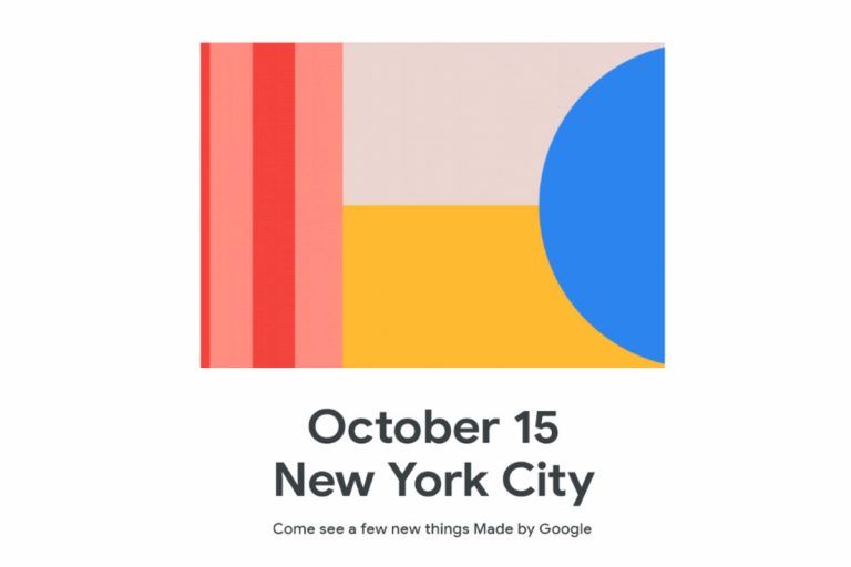 Made By Google 2019: il 15 Ottobre saranno svelati i Pixel 4