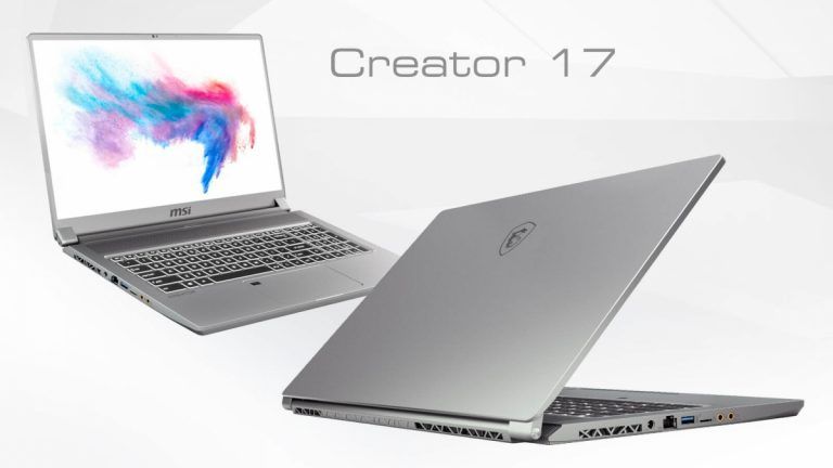 MSI Creator 17:  il primo notebook con display Mini-LED