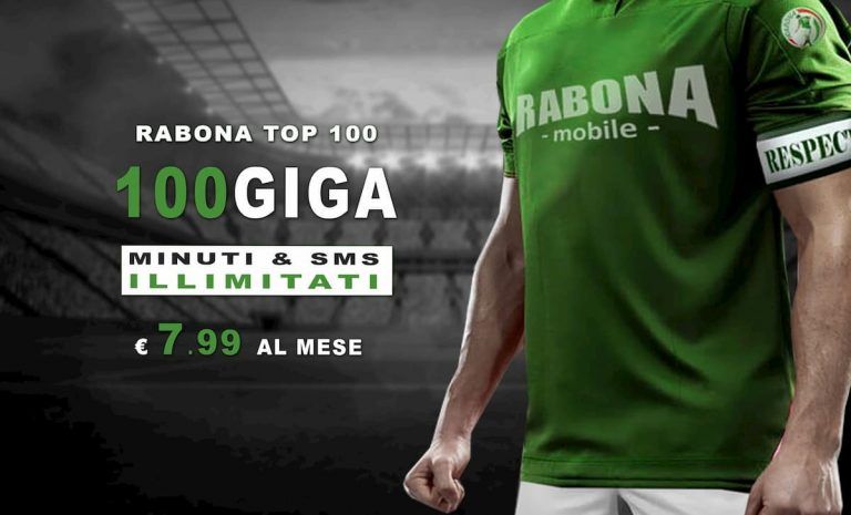 Rabona Mobile: prorogata l’offerta TOP 100