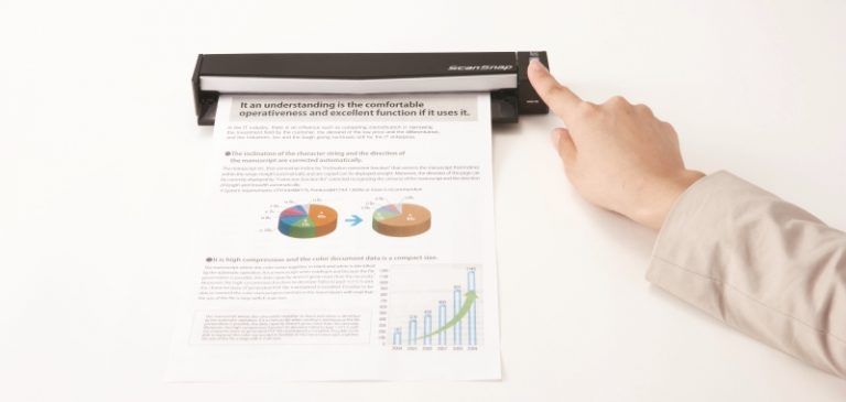 Fujitsu ScanSnap S1100 lo scanner ideale per chi è sempre in viaggio