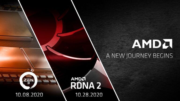 AMD: annunciate le date di uscita CPU Zen 3 e Radeon RX 6000 RDNA2