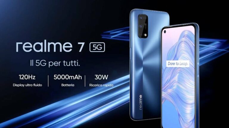 Realme 7 5G è ufficiale: ecco tutti i dettagli