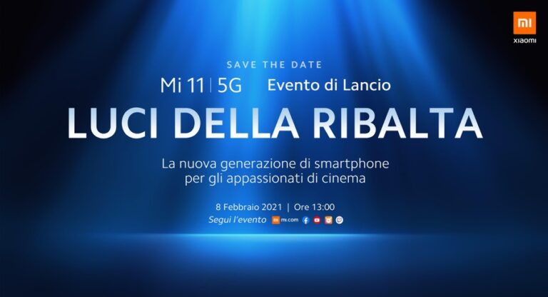 Xiaomi annuncia la data di presentazione di Mi 11