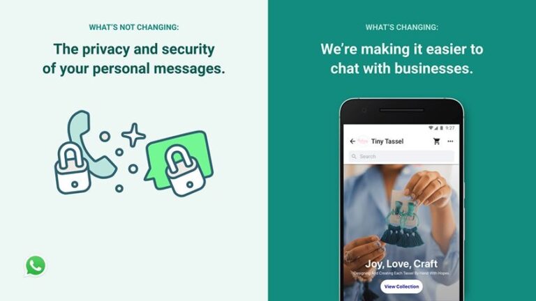 Whatsapp aggiorna la Privacy Policy