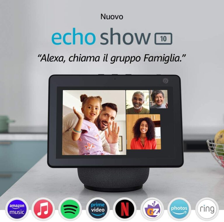 Amazon Echo Show arriva in Italia, aperti i preordini