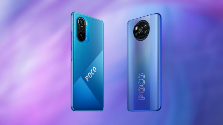 POCO X3 Pro e POCO F3