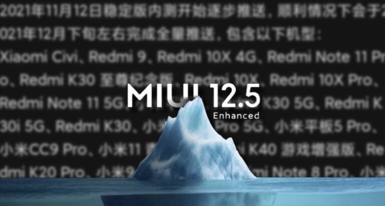 MIUI 12.5 Enhanced: ecco gli smartphone Xiaomi che riceveranno l’update, le novità