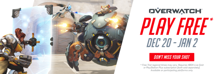 Overwatch: disponibile un free trial per le festività natalizie