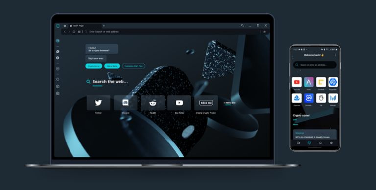 Opera lancia la beta del Crypto Browser basato su web3