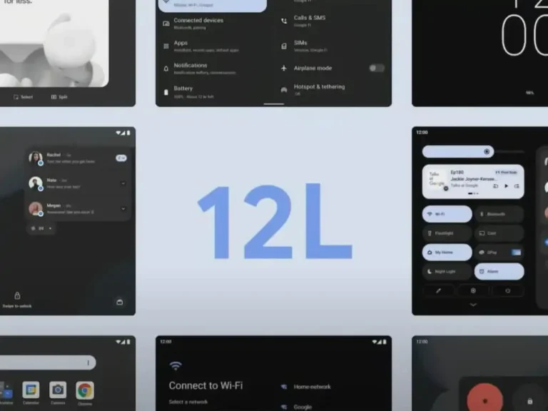 Android 12L arriverà sui dispositivi Samsung, Lenovo, e Microsoft
