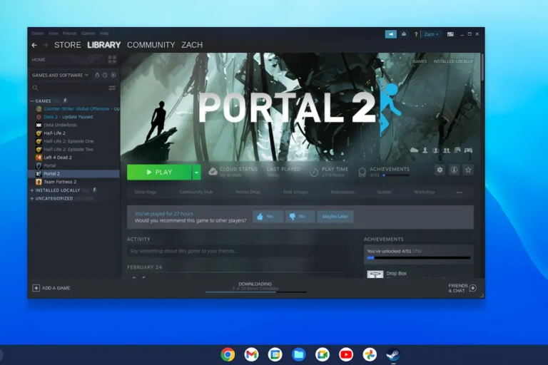 Steam arriva finalmente su Chromebook, alpha disponibile