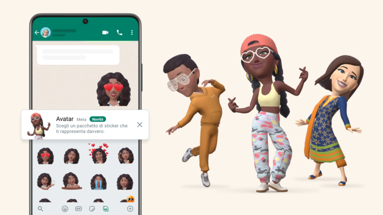 WhatsApp introduce ufficialmente gli avatar per gli account!