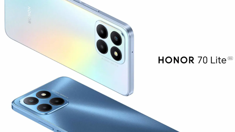 Honor 70 Lite annunciato, già disponibile in Italia